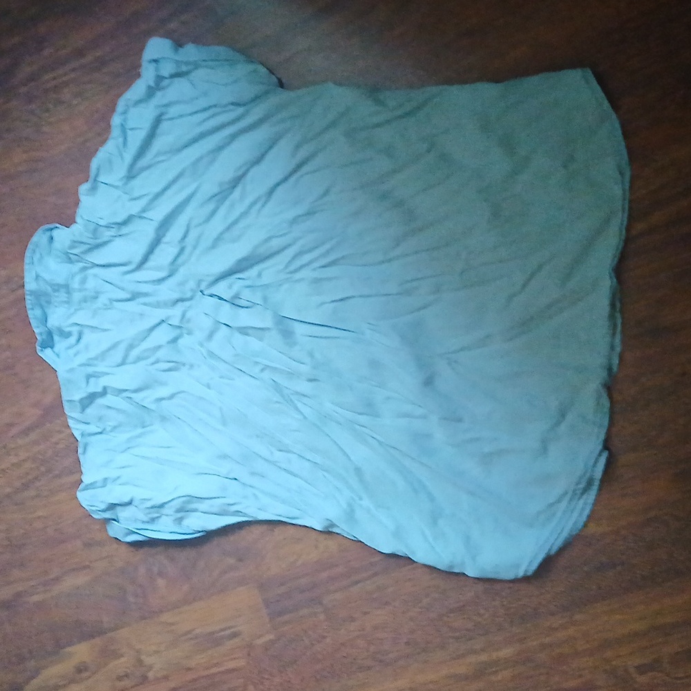 Como Vintage Light Blue Casual Button Down Shirt - Picture 8 of 9